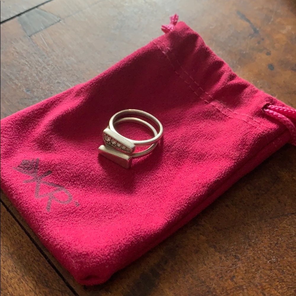 Silpada silver stacking rings